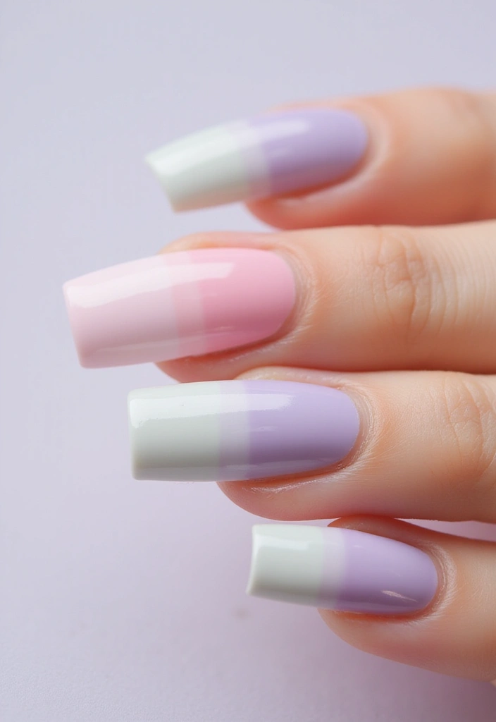 30 Aura Nail Styles That Will Leave You Feeling Radiant! - 17. Dreamy Pastels