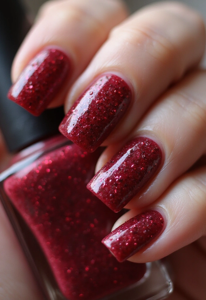 30 Cherry Coded Nail Inspo That’s Juicy, Glossy, and Playful - 5. Cherry Caviar Nails