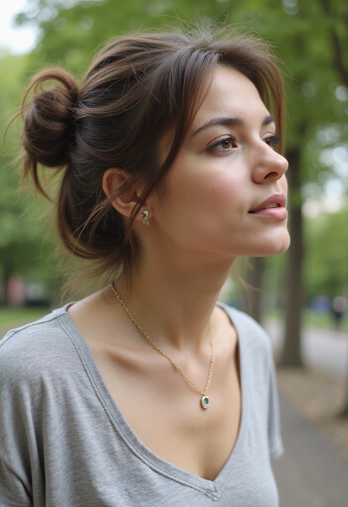 30 Hair Trends: Hairstyles for Women Over 30 That Will Elevate Your Beauty Game! - 12. The Messy Bun