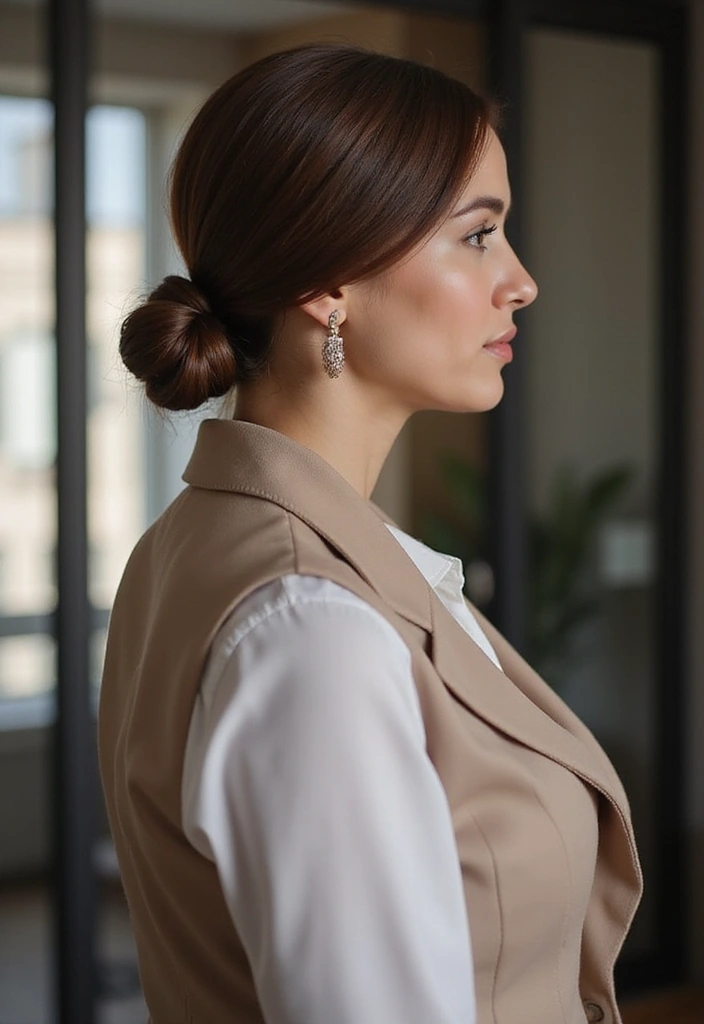 30 Hair Trends: Hairstyles for Women Over 30 That Will Elevate Your Beauty Game! - 20. The Low Bun