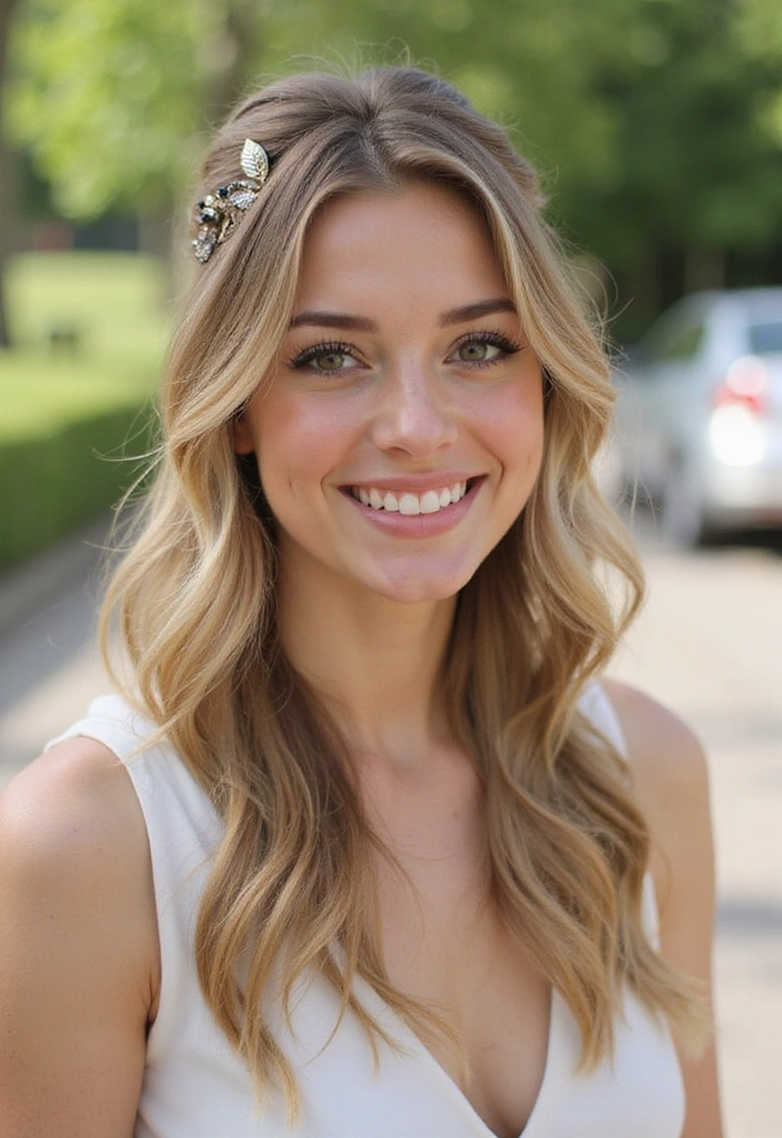 30 Hair Trends: Hairstyles for Women Over 30 That Will Elevate Your Beauty Game! - 8. The Half-Up, Half-Down