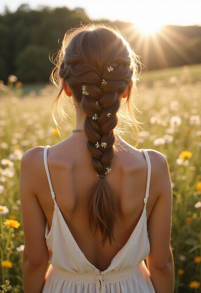 30 Trendy Hairstyles That Look Fabulous and Are Super Simple (Watch Out for #10!) - 16. Boho Fishtail Braid