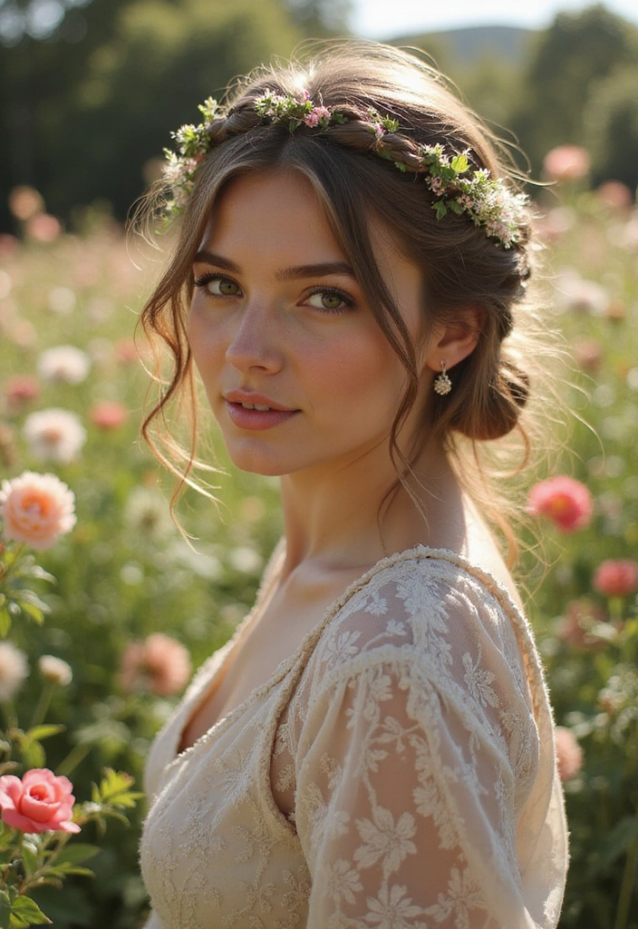 30 Trendy Hairstyles That Look Fabulous and Are Super Simple (Watch Out for #10!) - 3. Playful Braided Crown