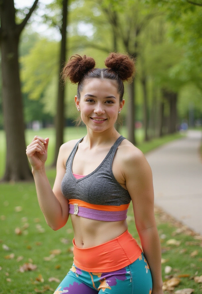 30 Trendy Hairstyles That Look Fabulous and Are Super Simple (Watch Out for #10!) - 8. Funky Space Buns