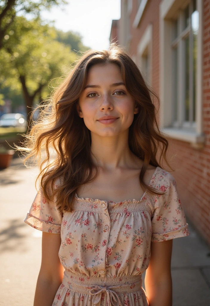 30 Youthful and Stylish Hairstyles for School That Are Super Easy! - 18. Romantic Loose Waves