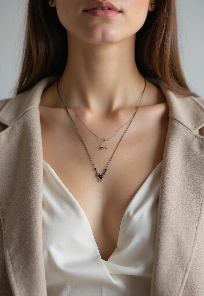 50 Bold and Stylish Chest Tattoos for Women to Rock! - 14. Minimalist Designs