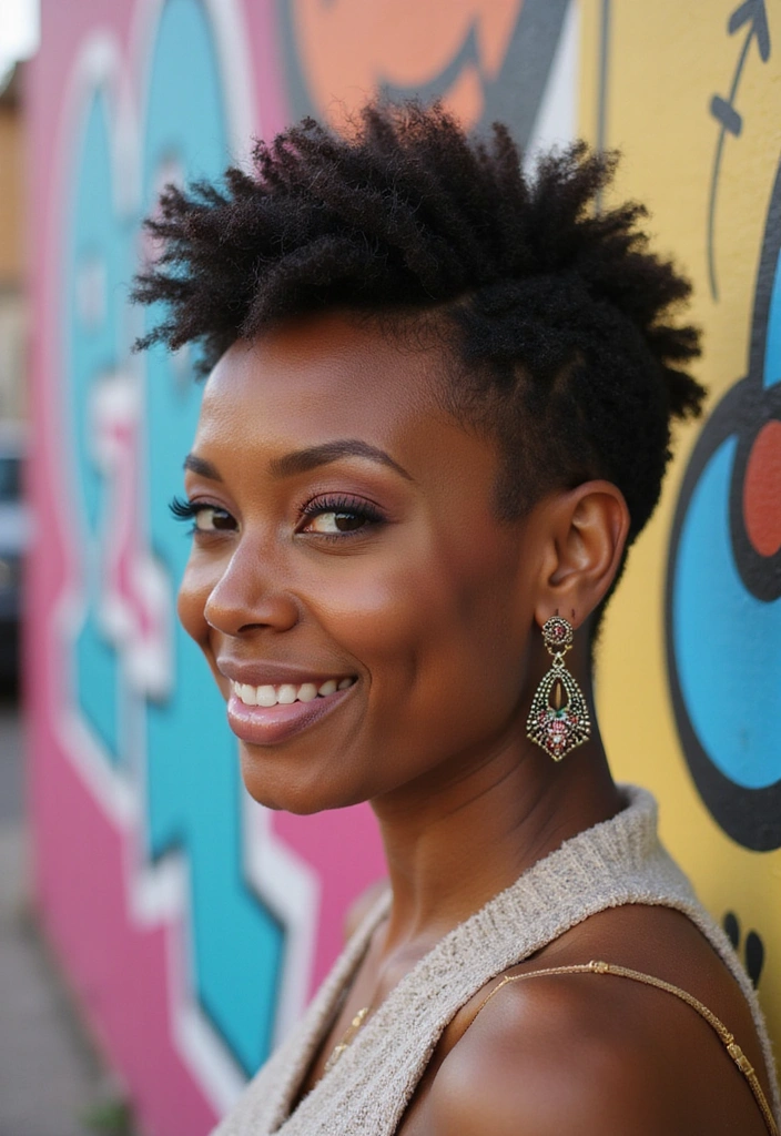 Stunning Hairstyles for Women Over 40: Transform Your Look Today! - 3. Bold Pixie Cut