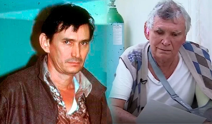 Felix Gallardo then and now, side-by-side image showing his younger and older appearance in 2025.