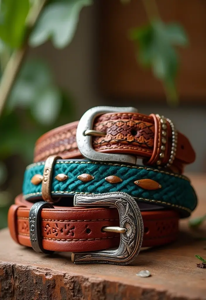 25 Chic Ways to Style Long Skirts and Dresses This Season - 19. Statement Belts: The Perfect Accessory