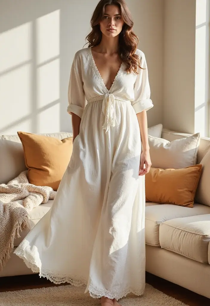 25 Chic Ways to Style Long Skirts and Dresses This Season - 24. Fashion Forward: Oversized Long Dresses