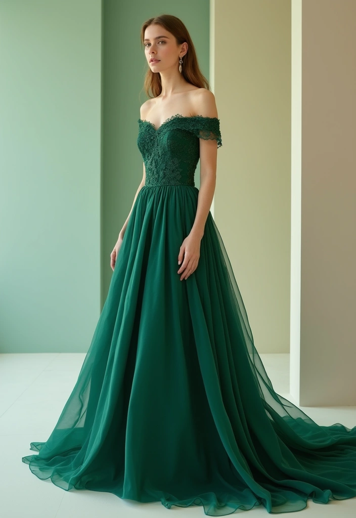 25 Chic Ways to Style Long Skirts and Dresses This Season - 8. Elegant Evening Gowns Made Sustainable