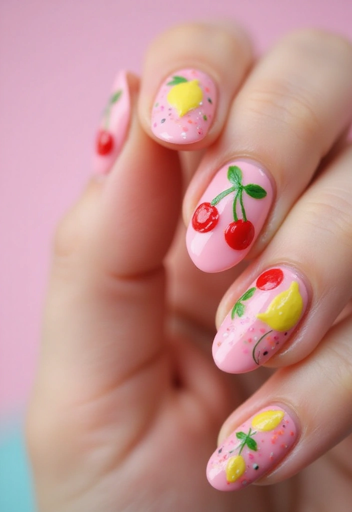 25 Classy Nail Art Designs That Look Expensive (But Aren’t) - 11. Creative Fruit Nail Art