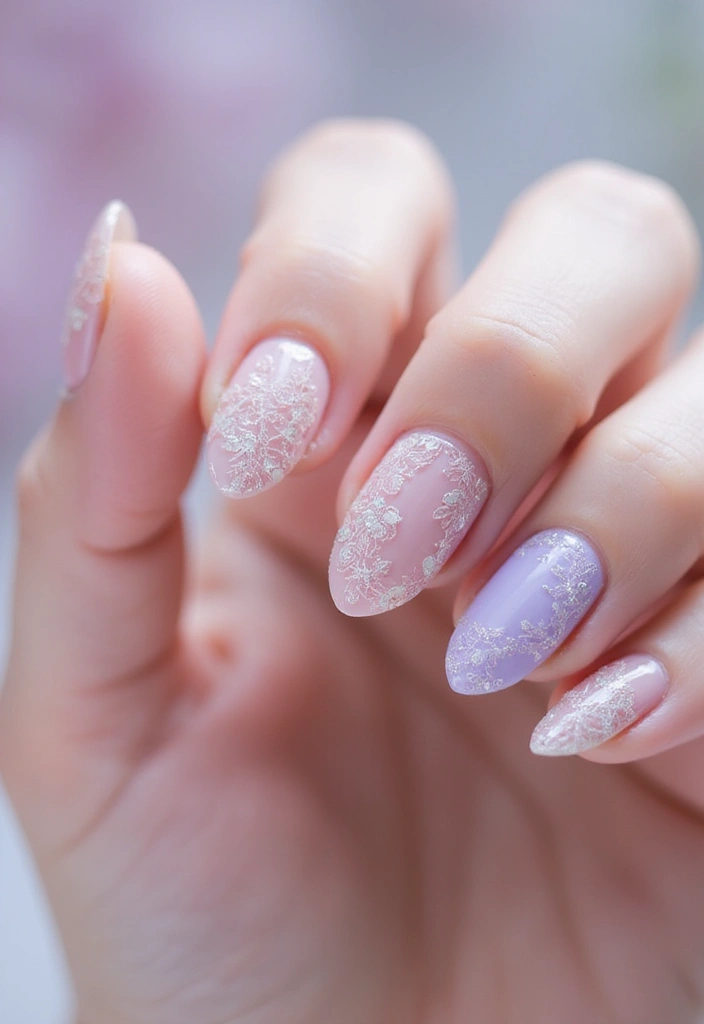 25 Classy Nail Art Designs That Look Expensive (But Aren’t) - 13. Delicate Lace Accents