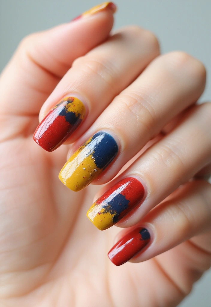 25 Classy Nail Art Designs That Look Expensive (But Aren’t) - 21. Artistic Brush Strokes