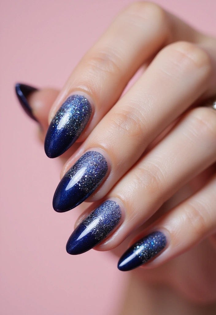 25 Classy Nail Art Designs That Look Expensive (But Aren’t) - 6. Glitter Gradient