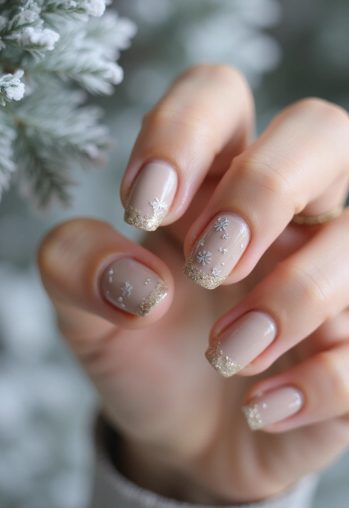 25 Festive Christmas Nail Ideas to Try This Holiday Season - 14. Minimalist Holiday