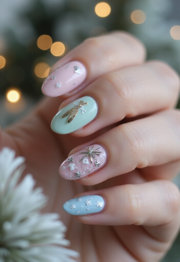 25 Festive Christmas Nail Ideas to Try This Holiday Season - 16. Nutcracker Fantasy