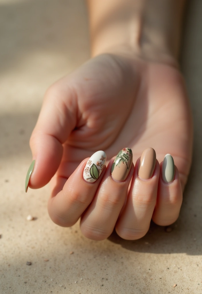 25 Minimalist Nail Trends That Make a Big Impact in 2025 - 10. Organic Shapes