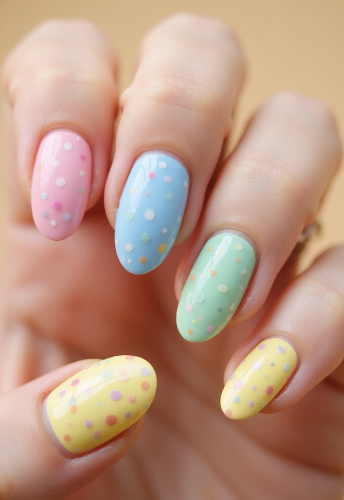 25 Minimalist Nail Trends That Make a Big Impact in 2025 - 4. Tiny Dots