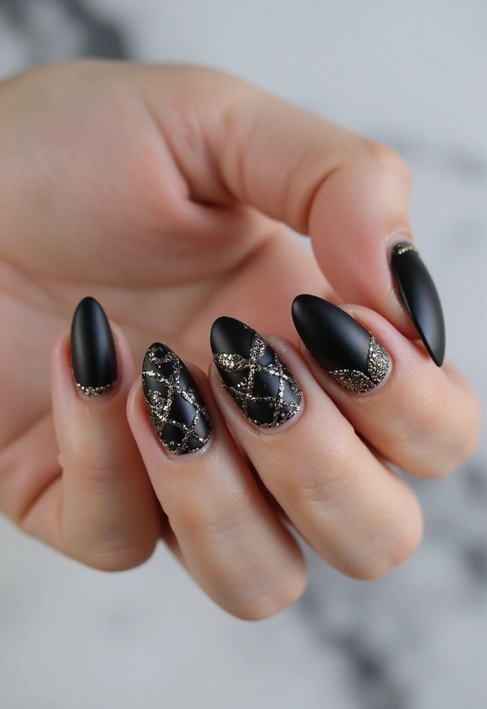 25 Short Nail Ideas That Are Easy and Stylish for Daily Wear - 20. Leather-Look Nails