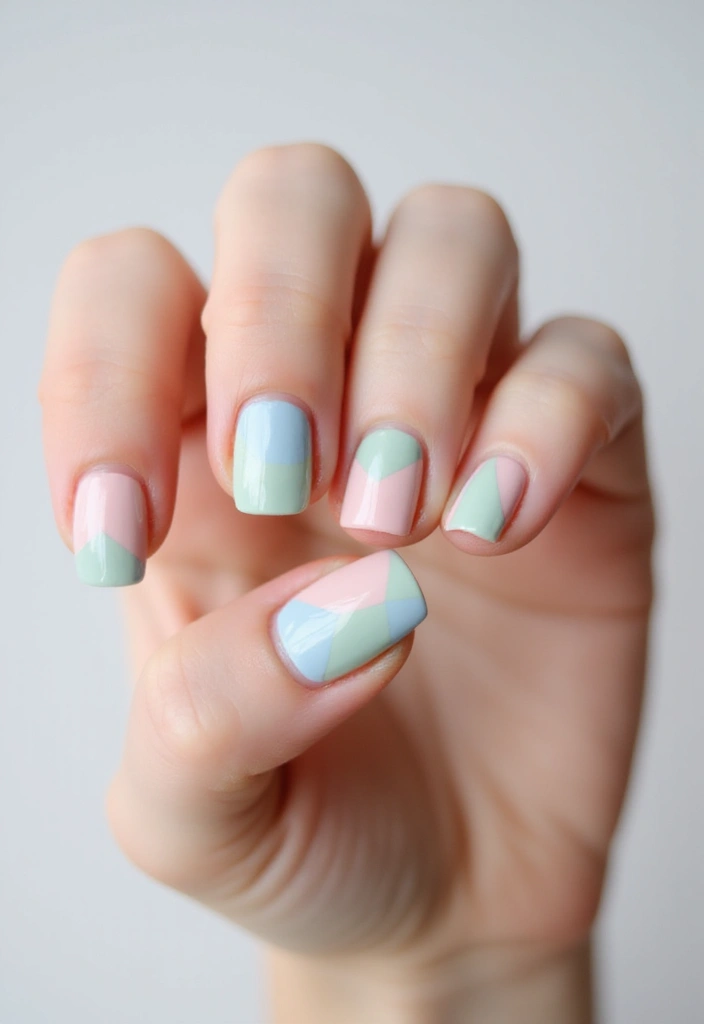 25 Short Nail Ideas That Are Easy and Stylish for Daily Wear - 7. Negative Space Designs