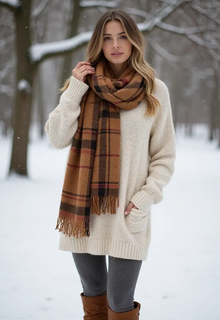 25 Winter Sweater Dresses That Are Cozy Yet Chic - 16. Layered Looks