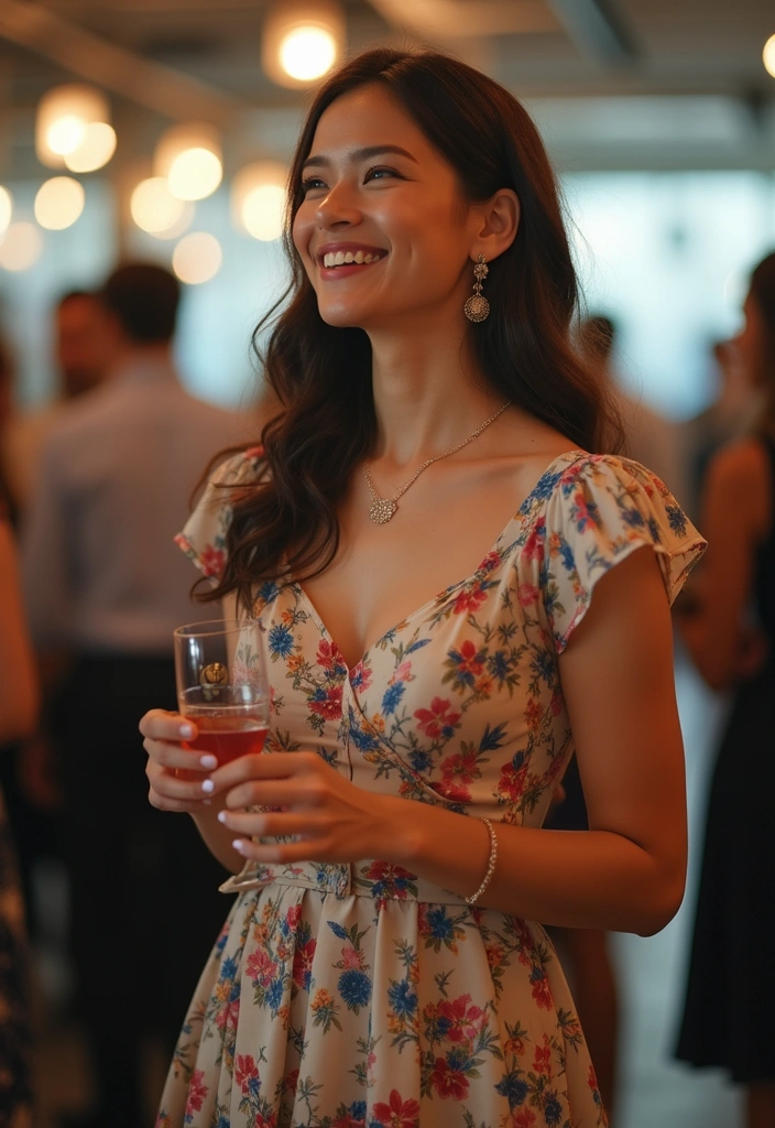 27 Classy Work Dress Ideas for an Effortless Office Look - 18. The Party Dress for the Office