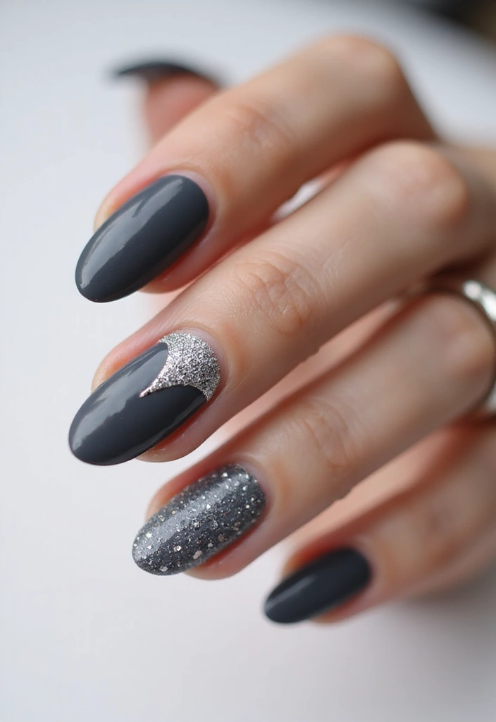 27 Trending Nail Colors You’ll See Everywhere in 2025 - 10. Charcoal Grey