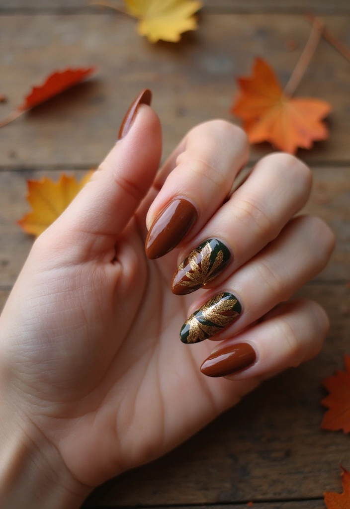 27 Trending Nail Colors You’ll See Everywhere in 2025 - 15. Cinnamon Brown