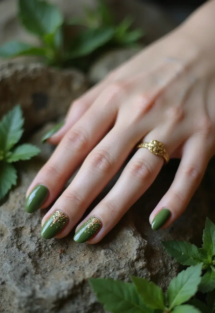 27 Trending Nail Colors You’ll See Everywhere in 2025 - 16. Lush Olive