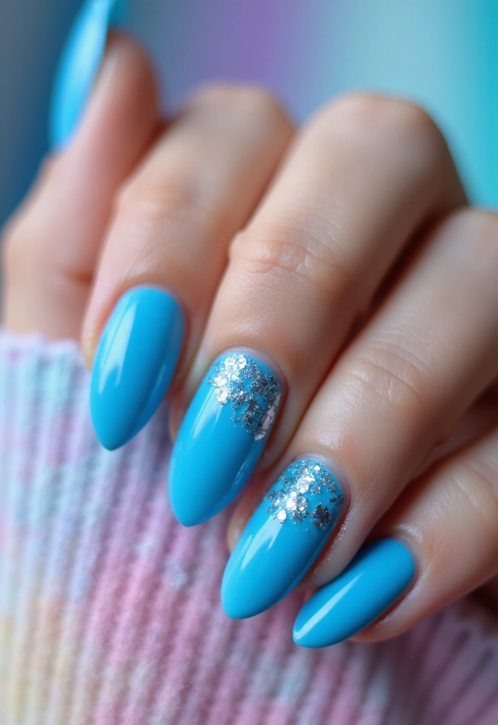 27 Trending Nail Colors You’ll See Everywhere in 2025 - 17. Electric Blue