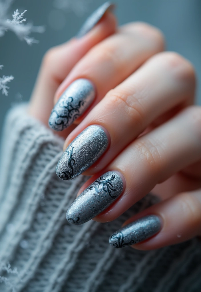 27 Trending Nail Colors You’ll See Everywhere in 2025 - 20. Icy Silver