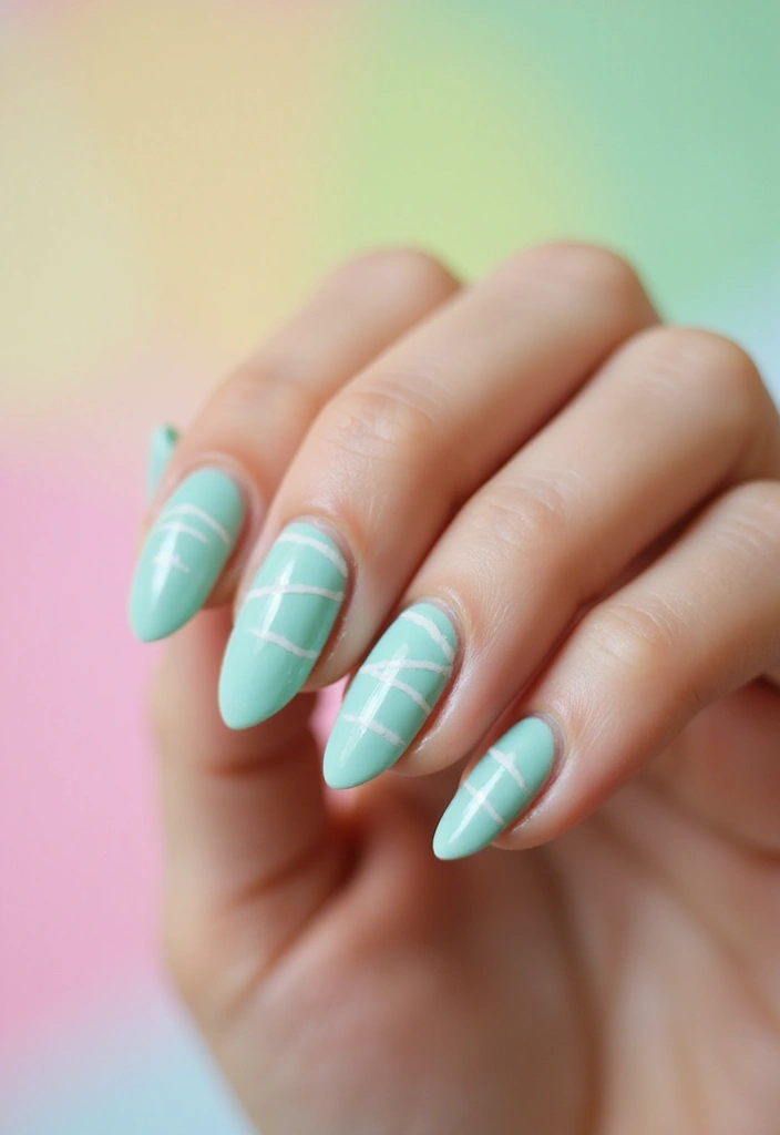27 Trending Nail Colors You’ll See Everywhere in 2025 - 24. Frosted Mint
