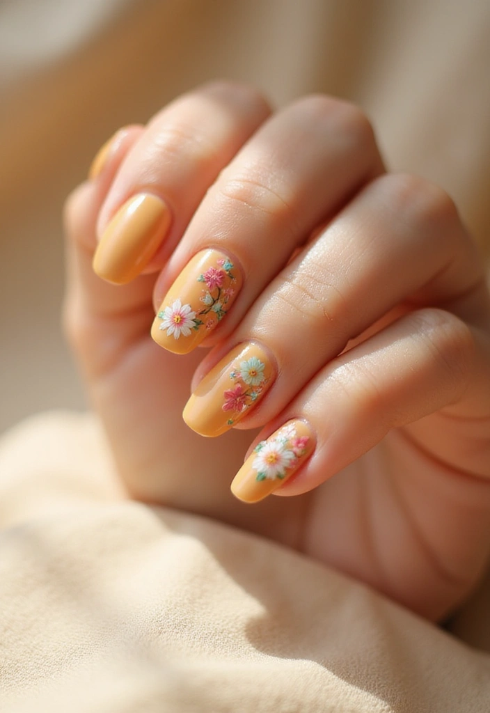 27 Trending Nail Colors You’ll See Everywhere in 2025 - 25. Warm Honey