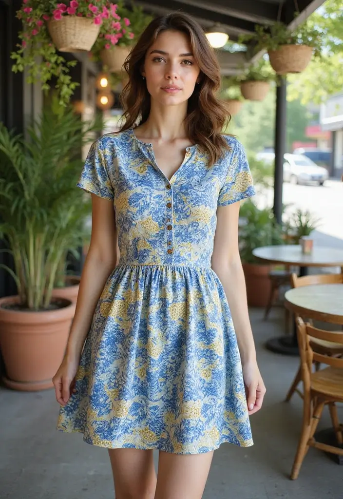27 Wedding Guest Dresses That Wow Without Upstaging - 18. Printed Shift Dress