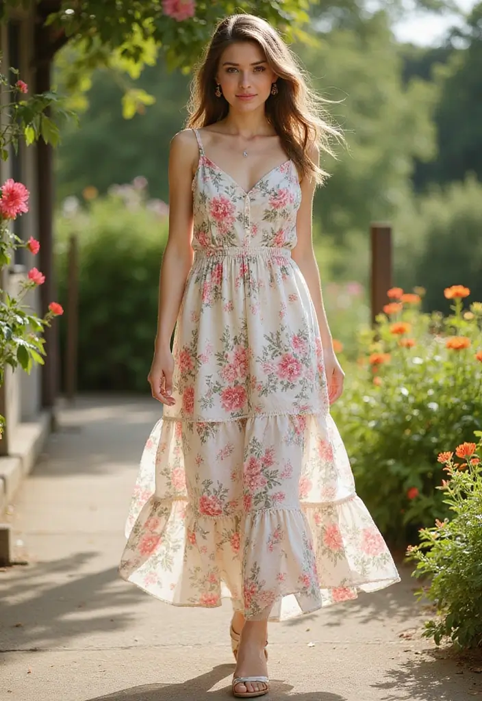 27 Wedding Guest Dresses That Wow Without Upstaging - 26. Tiered Midi Dress