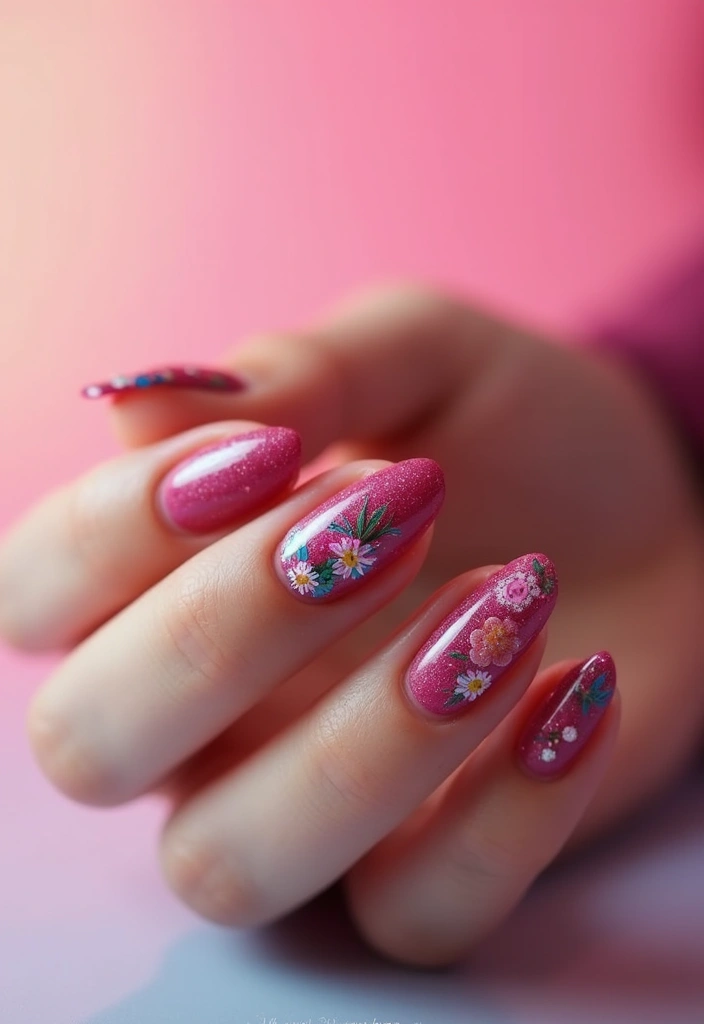 28 Bold Nail Colors You’ll Want to Try This Winter - 19. Magenta Madness