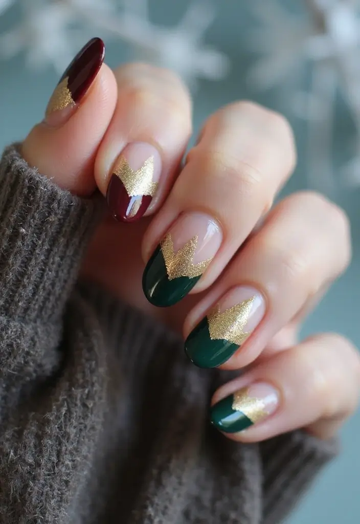 28 Chic Winter Nail Designs That Feel Cozy and Stylish - 13. Classic French with a Twist