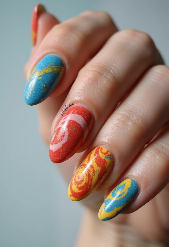 28 Classy Nail Ideas for a Pinterest-Worthy Look - 13. Artistic Swirls