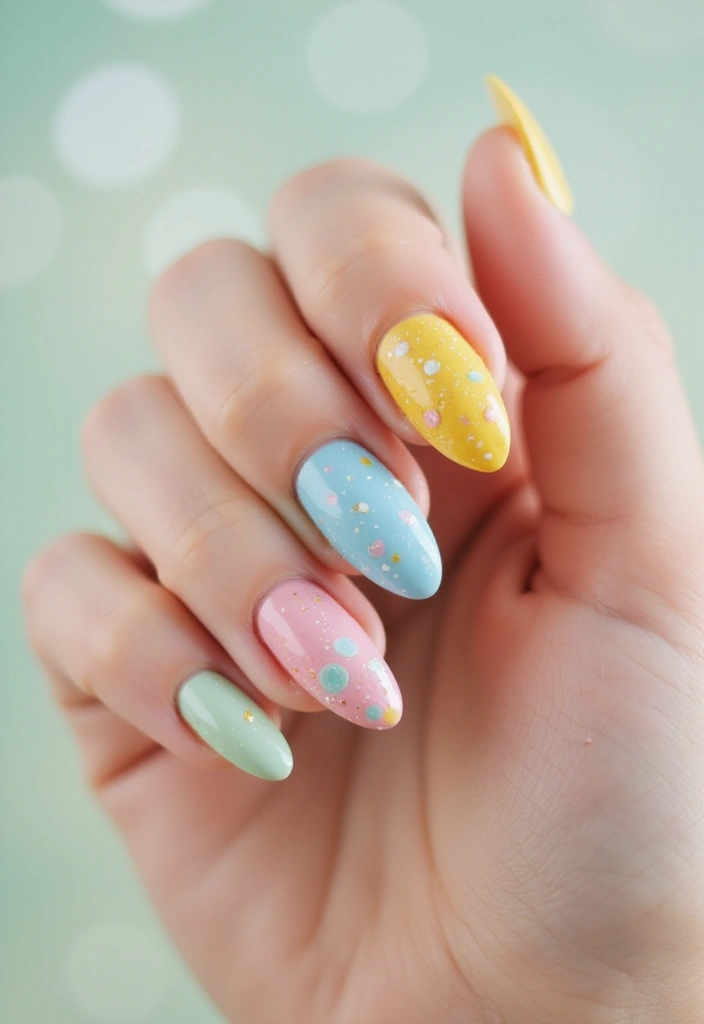 28 Classy Nail Ideas for a Pinterest-Worthy Look - 17. Whimsical Splotches
