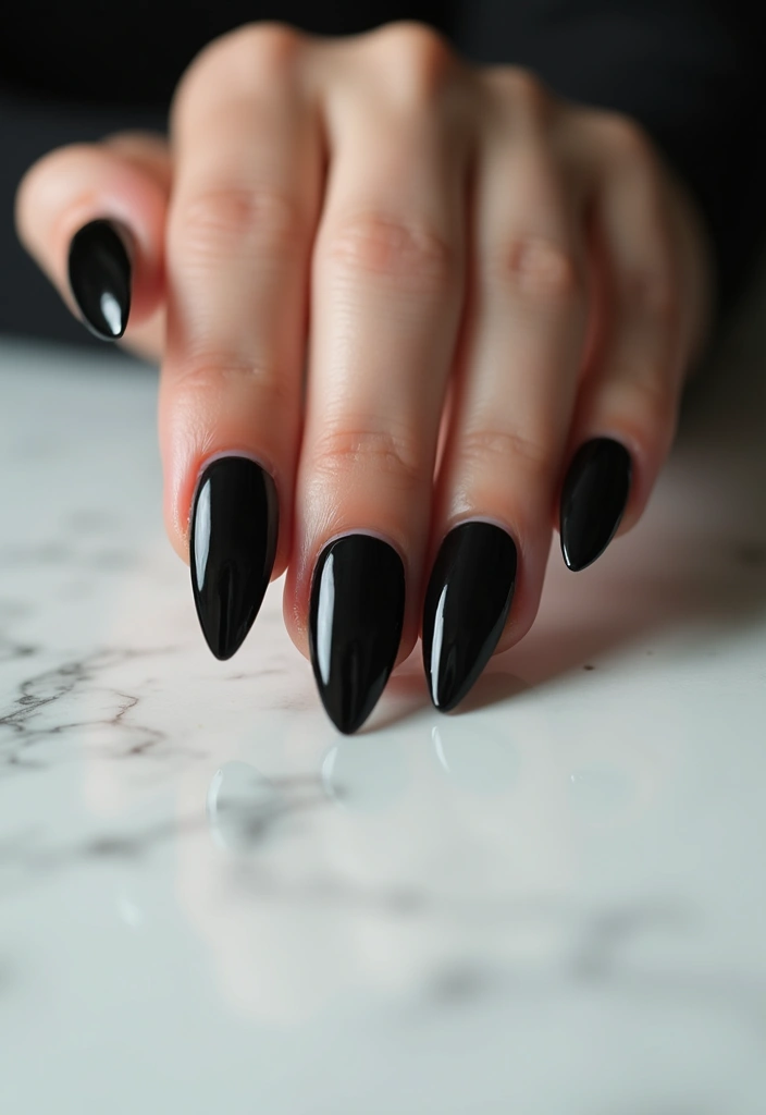 28 Classy Nail Ideas for a Pinterest-Worthy Look - 19. Elegant Sharp Edges