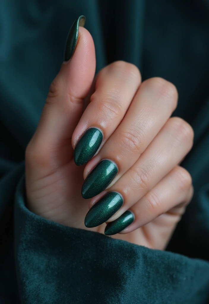 28 Classy Nail Ideas for a Pinterest-Worthy Look - 6. Jewel Tones