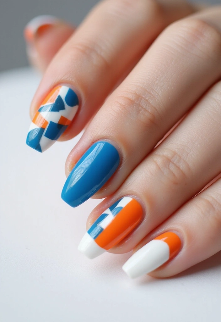 28 Classy Nail Ideas for a Pinterest-Worthy Look - 9. Geometric Patterns