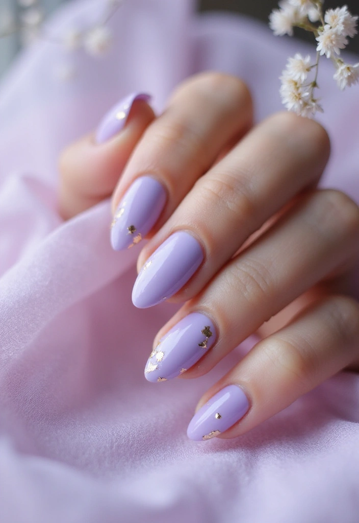 28 September Nail Colors That Set the Tone for Fall - 16. Soft Lavender