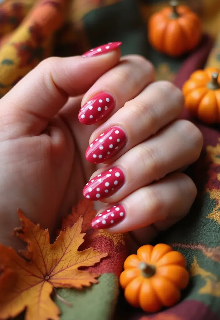 28 September Nail Colors That Set the Tone for Fall - 20. Raspberry