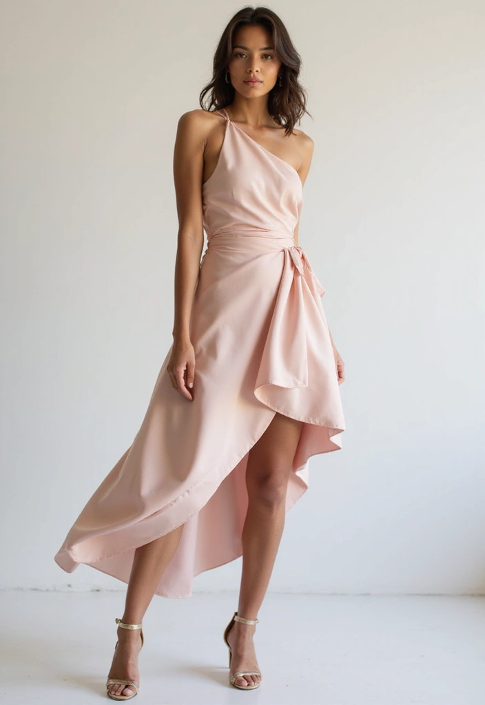 28 Statement Dresses That Will Be Huge in 2025 - 6. Asymmetrical Hemline Dress