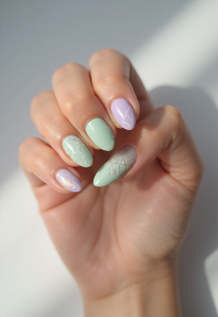 29 Cute Nail Art Ideas Inspired by Pinterest’s Top Trends - 21. Transparent Tape Art