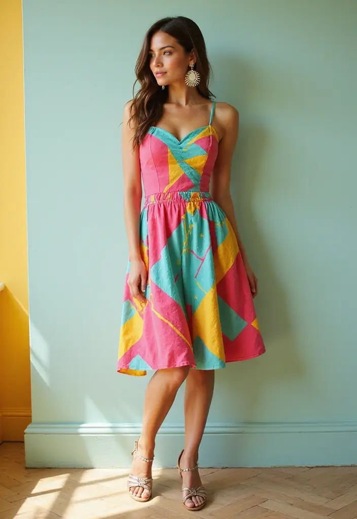29 Stunning Fall Dresses That Will Upgrade Your Wardrobe - 12. Bold Patterns