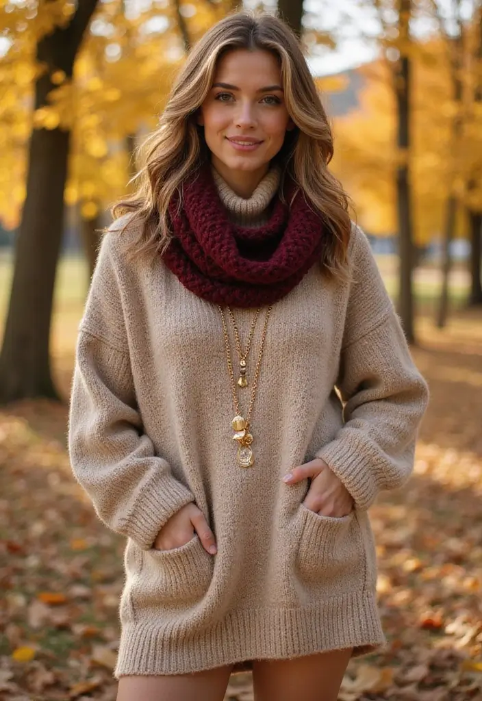 29 Stunning Fall Dresses That Will Upgrade Your Wardrobe - 16. Sweater Dresses