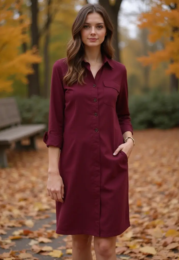 29 Stunning Fall Dresses That Will Upgrade Your Wardrobe - 27. The Classic Shift